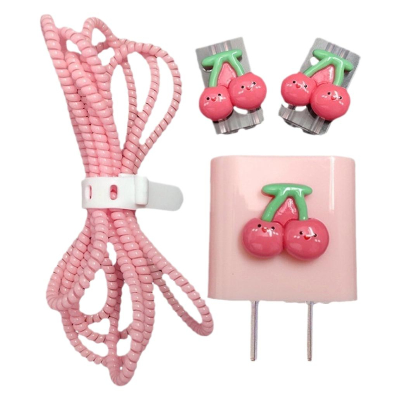 TPU įkroviklio dangtelis Apple 18-20W, duomenų kabelio apsauga