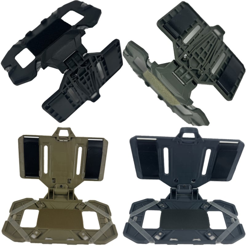 Θήκη κινητού με MOLLE εγκατάσταση, αναδιπλούμενος σχεδιασμός, καθολική συμβατότητα με τακτικό γιλέκο θώρακα, ABS υλικό, 3C πιστοποίηση