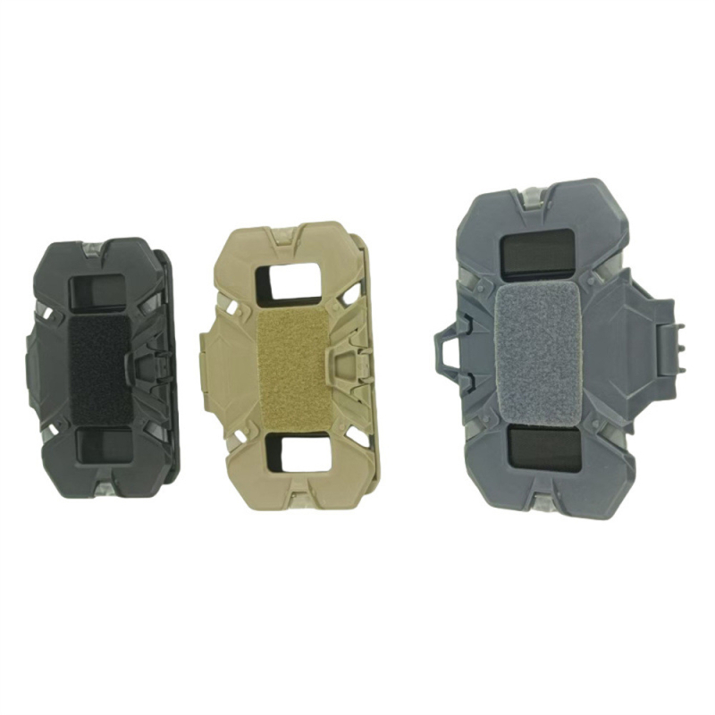 Θήκη κινητού με MOLLE εγκατάσταση, αναδιπλούμενος σχεδιασμός, καθολική συμβατότητα με τακτικό γιλέκο θώρακα, ABS υλικό, 3C πιστοποίηση
