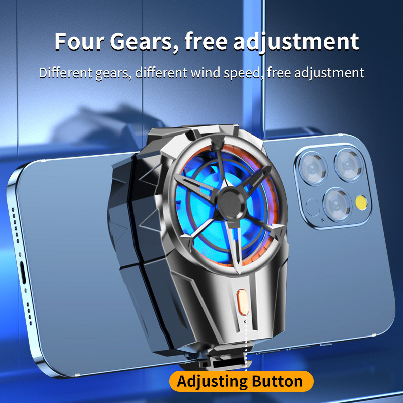 X52/X52A USB ψύκτης με κλιπ στην πλάτη, συμβατός με Android και iPhone, 5V USB τροφοδοσία, ABS σώμα, USB διεπαφή