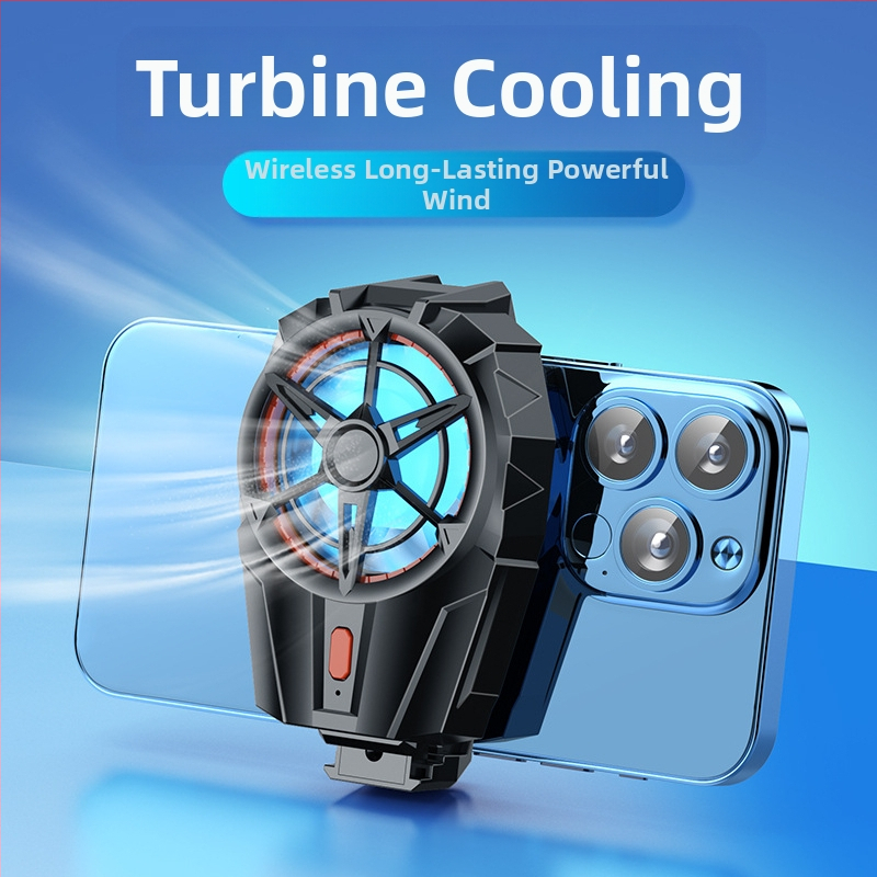 X52/X52A USB охладител за клип към гърба, съвместим с Android и iPhone, 5V USB захранване, ABS корпус, USB интерфейс