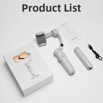 XYXD F5 trīsass stabilizators telefonam ar Bluetooth, alumīnija sakausējums, tālvadības pults