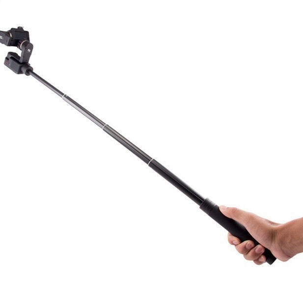Three Eight удължителен прът за стабилизатори — телескопична ръчна селфи пръчка за универсални спортни камери
