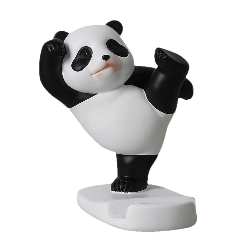 Panda držač za stolni telefon – plastična karikatura dekoracija za ured, praktičan i kreativan poklon