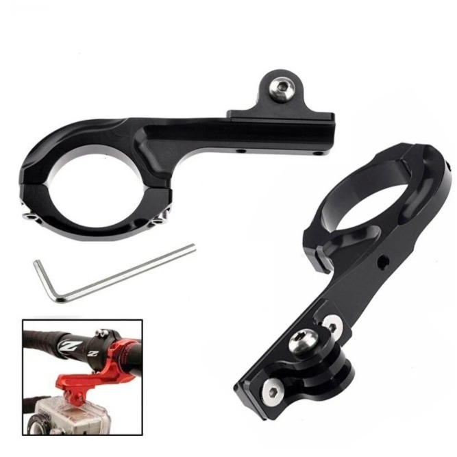 Μεταλλικός σφιγκτήρας ποδηλάτου σε σχήμα Q για GoPro αθλητική κάμερα