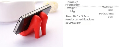 Стойка за телефон във вид на високи токчета за мобилни телефони и таблети; марка Dream, модел YM1226J; съвместима с Samsung, Apple, Xiaomi и Huawei.