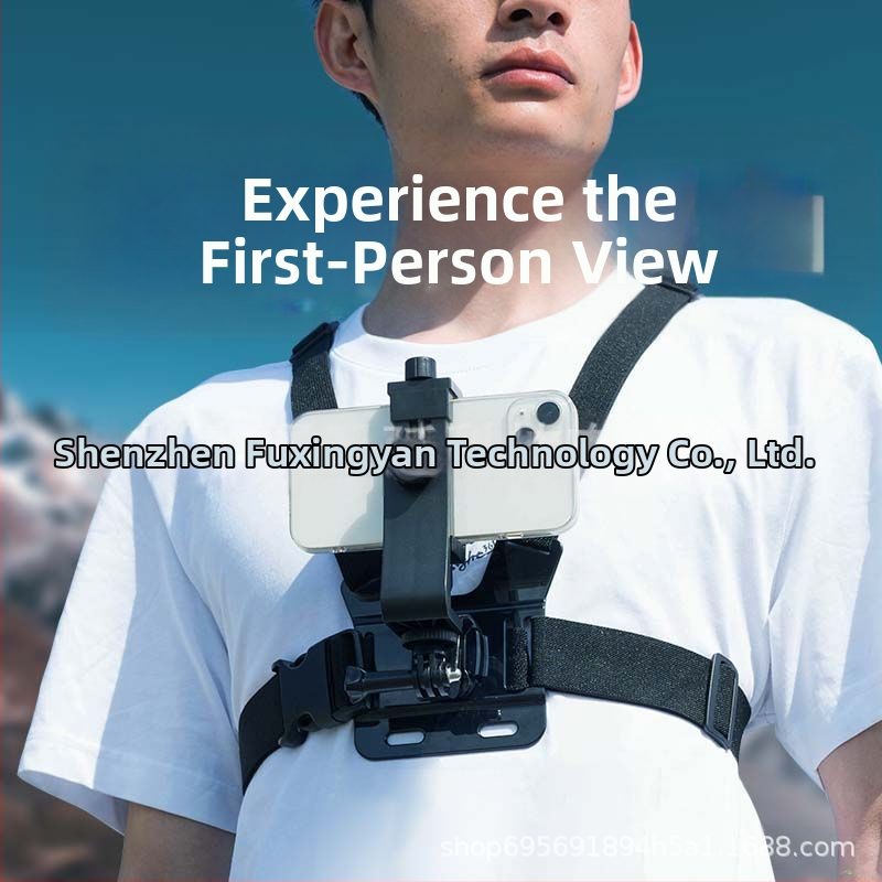 6-v-1 set pre akčné kamery a smartfóny: AEE, 360° otočný držiak na telefón, hrudný pás, kľúč