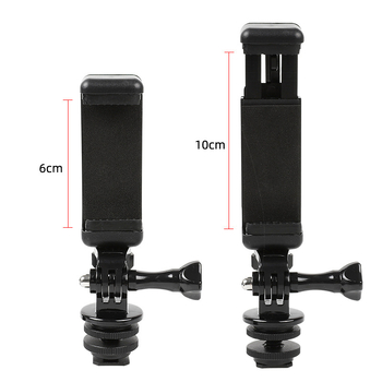 LOJA Мързелива скоба за DSLR/безогледални камери — клип за телефон към гореща обувка, мултифункционална база, използване на открито, поддръжка за персонализация