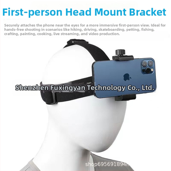 Στήριγμα κινητού τηλεφώνου για κεφάλι, 4-σε-1 σχεδίαση, υλικό νάιλον, γενική συμβατότητα