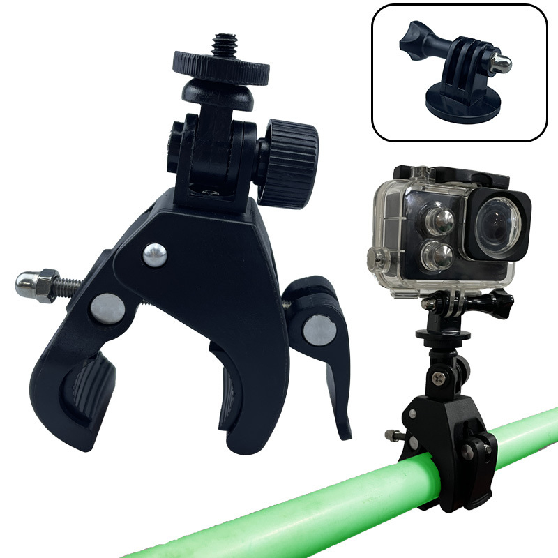 Universālais stūres balsts kamerai un tālrunim, 360° rotējošs, modelis A0DB12, zīmols Love to Smoke