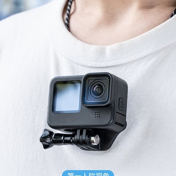 TELESIN Κολάρο με μαγνητική βάση γρήγορης απελευθέρωσης για κάμερα δράσης και τηλέφωνο, μαγνητική στερέωση στο στήθος