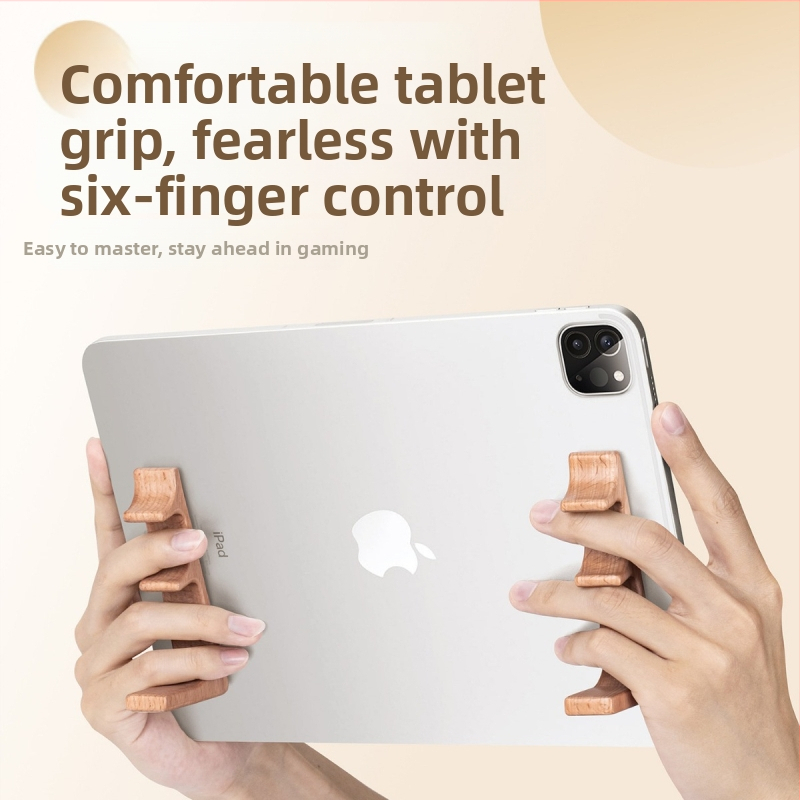 Lei Jue силиконова дръжка за таблет за мобилни игри, съвместима с iPad Pro – държач за пръсти
