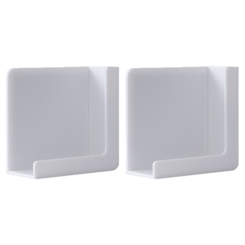 Ανάρτηση τηλεφώνου με βεντούζα τοίχου — πολυχρηστικό, φορητό, μετακινούμενο, χωρίς τρύπες (υλικό: πλαστικό; στρώσεις: 1)