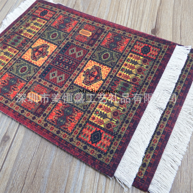 Darbastalo kilimėlis iš audinio, vienpusis, modelis RUB0007, OEM pritaikymas