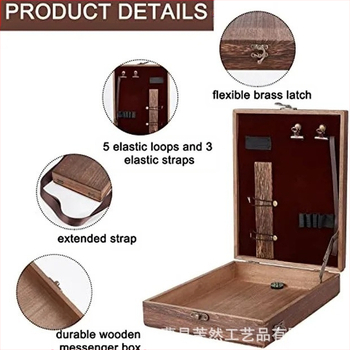 Ξύλινο κιβώτιο γραφείου για αποθήκευση με σύγχρονο μινιμαλιστικό σχέδιο (Υλικό: Ξύλο; Μοντέλο: 2122; Χωρητικότητα: 18L; Προσαρμογή: Ναι; Εκτύπωση λογότυπου: Ναι)