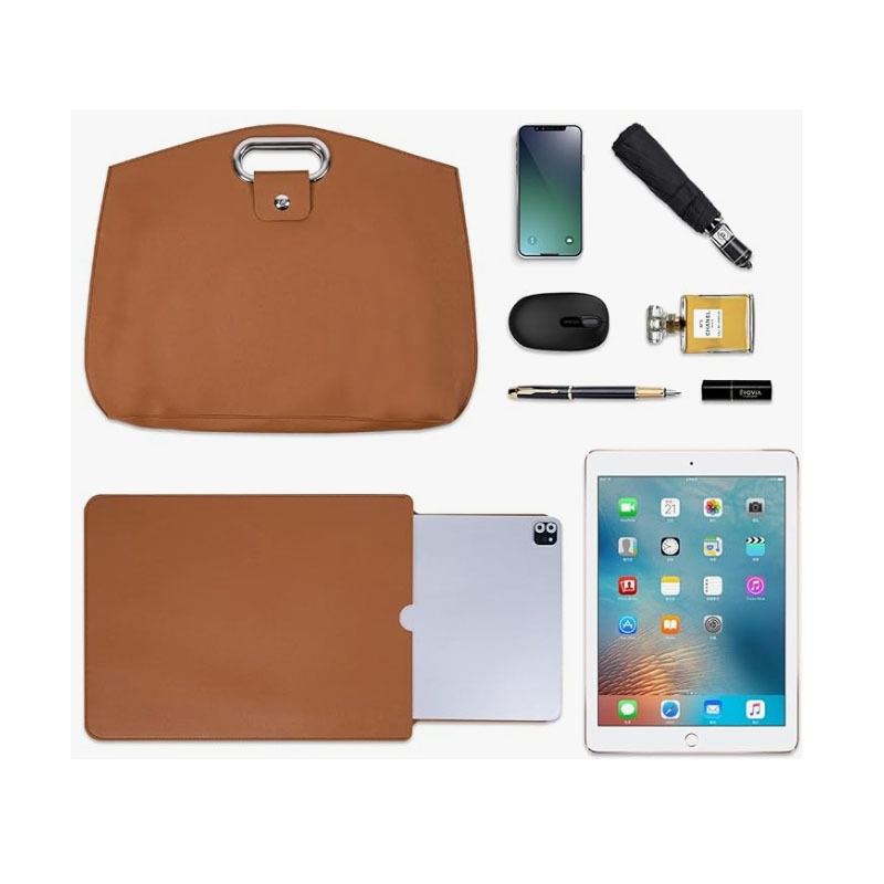 Odinė verslo rankinė nešiojamam kompiuteriui ir planšetiniam kompiuteriui, PU pamušalas, One Also prekė, 2024 m. pavasaris