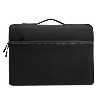 Torba za prijenosno računalo sa flanelnom podlogom i pretincem za tablet, poslovni jednostavan stil, unisex (otporan na potrese, Oxford platno, ljeto 2023)
