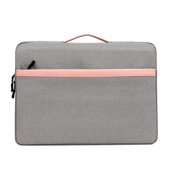 Torba za prijenosno računalo sa flanelnom podlogom i pretincem za tablet, poslovni jednostavan stil, unisex (otporan na potrese, Oxford platno, ljeto 2023)