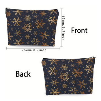 Τσάντα καλλυντικών, εξωτερικό από πολυεστέρα με επένδυση πολυεστέρα, αναπνεύσιμη, πολύ ελαφριά, επεκτάσιμη για αποθήκευση