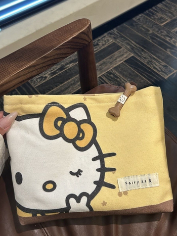 Τσάντα μακιγιάζ με μοτίβο γάτας, μεγάλη χωρητικότητα, καμβάς, επένδυση από νάιλον, διαπνέουσα και εξαιρετικά ελαφριά, για γυναίκες