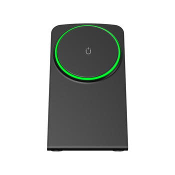 Μαγνητικός ασύρματος φορτιστής για iPhone με κάθετη βάση γραφείου, μέγιστη ισχύς 15W, έξοδος 9V/2A, QC3.0, CE/FCC/ROHS πιστοποιημένα