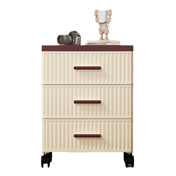 Шкаф за съхранение с чекмеджета, многослойни, модел ming5665, подов монтаж, стил светъл лукс