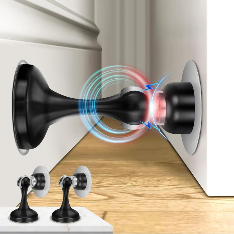 Περιοριστής πόρτας, μοντέλο 138, ανοξείδωτο ατσάλι, φινίρισμα βουρτσισμένο, τοποθέτηση σε τοίχο