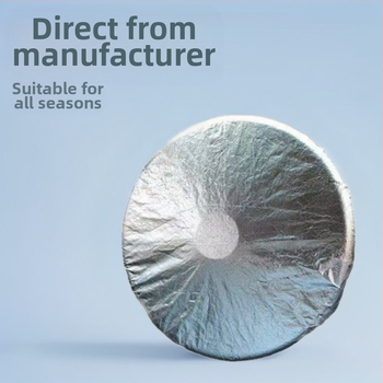 Κάλυμμα τιμονιού αυτοκινήτου με προστασία από τον ήλιο και μόνωση θερμότητας, αθλητικό στυλ, γενική εφαρμογή, κατάλληλο για όλες τις εποχές, υλικό: επικαλυμμένο ύφασμα