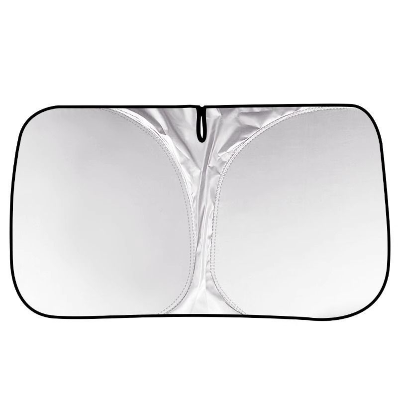 Слънцезащитен сенник за предното стъкло на автомобил, монтаж със щипки, удебелен и прост дизайн, универсална съвместимост