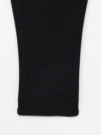 Moterų dviejų dalių bikini su trikampiu viršutiniu ir raišteliais, nailonas 80/20, poliesterio įdaila