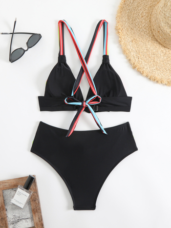 Costum de baie pentru femei fără mâneci cu cupă și burete, model sexy, material poliester 82% și căptușeală spandex 18%, fără suport metal, pentru înot