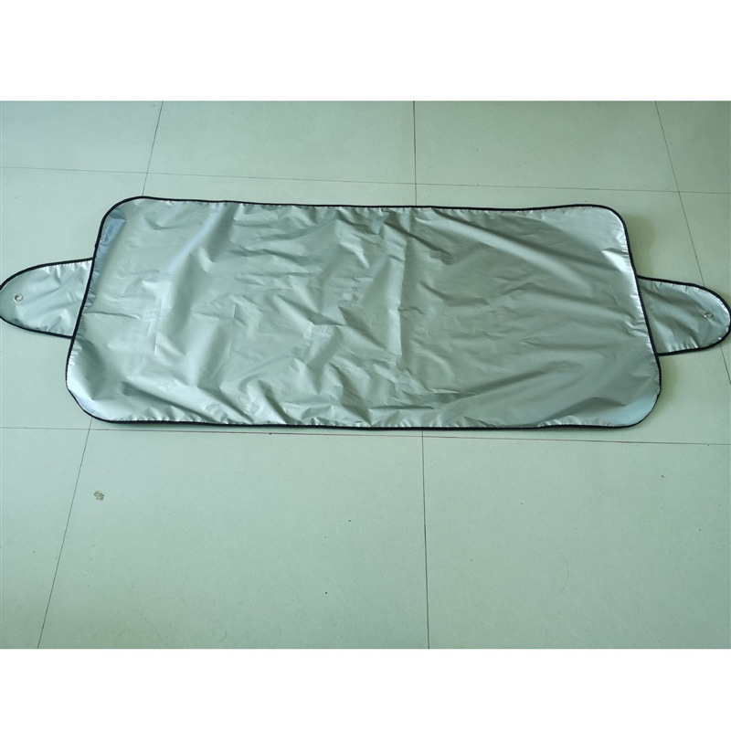 Kedi προστασία χιονιού αυτοκινήτου για εμπρός παρμπρίζ - ύφασμα με μεταλλοποιημένο επίστρωμα, διευρυμένη και παχύτερη έκδοση, ανακλαστικό, αντιψυκτικό, εγκατάσταση με βεντούζες