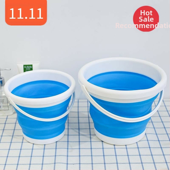 Sulankstomas TPE kibiras automobilių plovimui ir lauko naudojimui