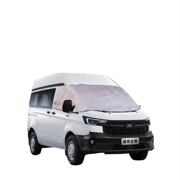 Αντιηλιακό κάλυμμα παρμπρίζ για Ford Transit B-Class RV V36, αλουμινόφυλλο, δυνατότητα προσαρμογής, εκτύπωση λογοτύπου, βάρος περίπου 700 g