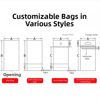 OPP lipnia pakuotės maišelis, pritaikomas logotipo spausdinimui, graviruota spausdinimas, šaltos pjovimo; medžiagos: PVC, PET, PE, OPP, CPP, PP