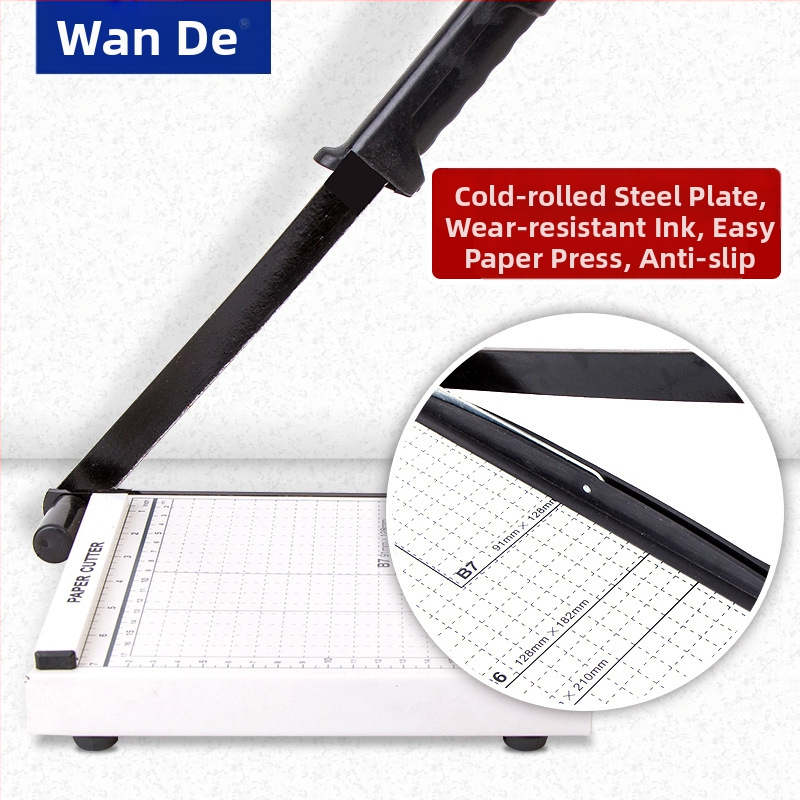 CAIDE B3 стоманен ръчен резач за снимки и хартия – преносима многофункционална машина за рязане