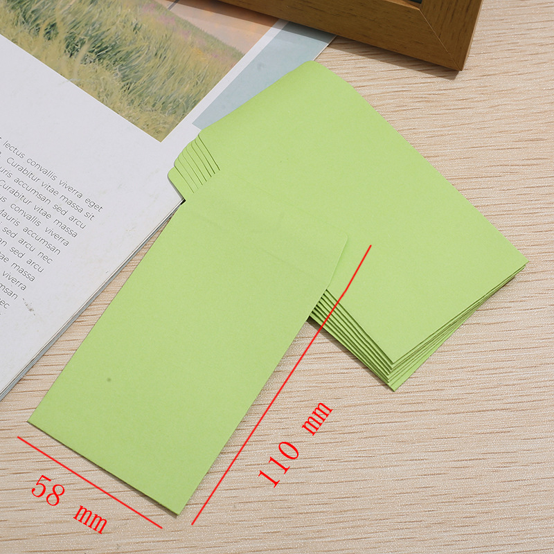 Popierinių dovanų maišelių rinkinys, kinietiško voko stiliaus, logotipo spausdinimas, pritaikomas, privatų prekės ženklo licencija