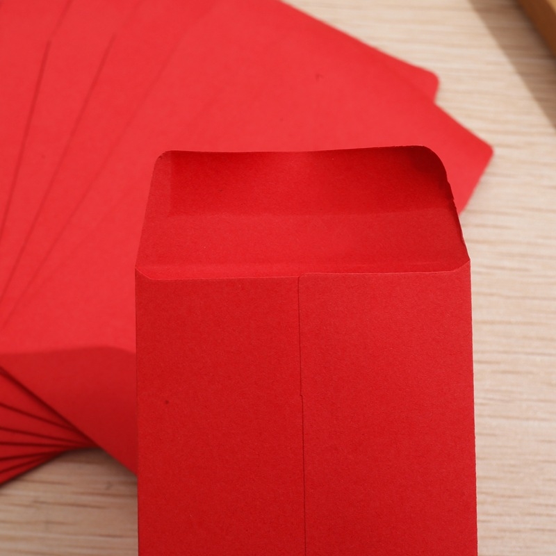 Popierinių dovanų maišelių rinkinys, kinietiško voko stiliaus, logotipo spausdinimas, pritaikomas, privatų prekės ženklo licencija