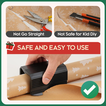 Резачка за рулонна хартия - минималистичен пластмасов дизайн, инжекционно формована, декоративно окачване (Материал: пластмаса; Производство: инжекционно формоване; Стил: минималистичен; Окачване: декоративно)