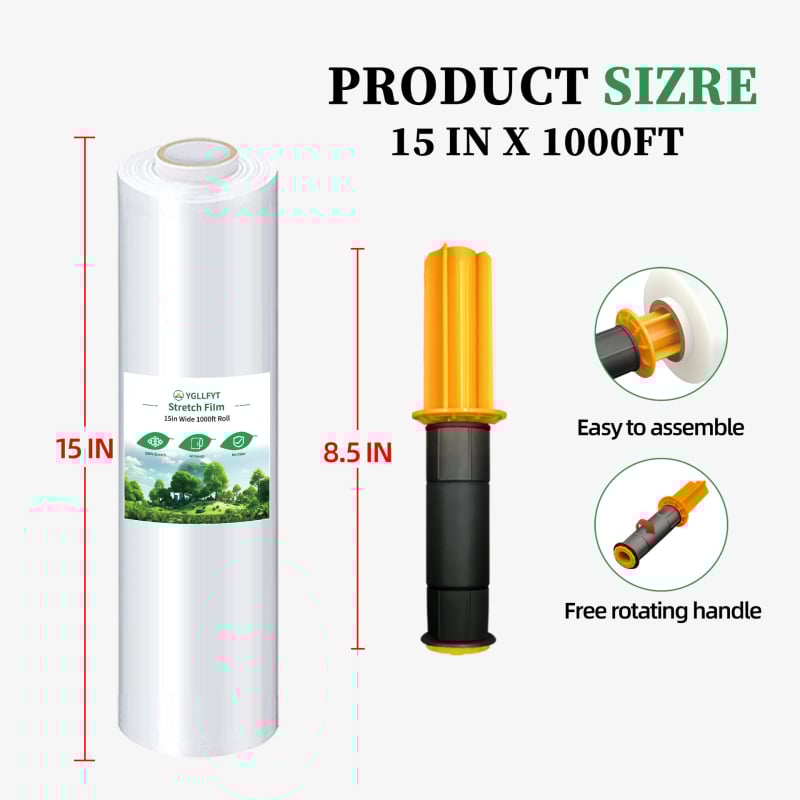 PE ръчен опаковъчен филм, LDPE, самозалепващ разтягащ филм, обработка по поръчка, марка Dai dai tong