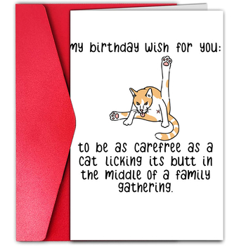 Картички за поздрави със пликове YUZHUO — хартия, печат, подходящи за сватба, рожден ден и Коледа, стил: свеж