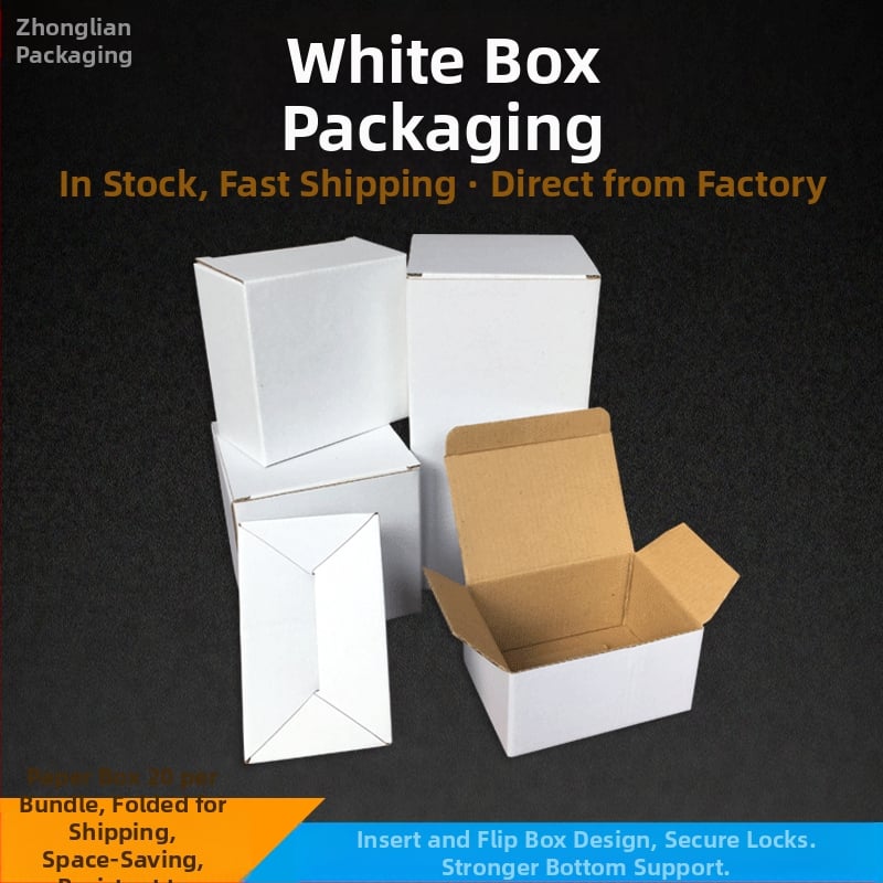 Sulankstoma gofruoto kartono dėžutė techniniams priedams su logotipo įspaudu; gofruotas kartonas; universali pakuotė