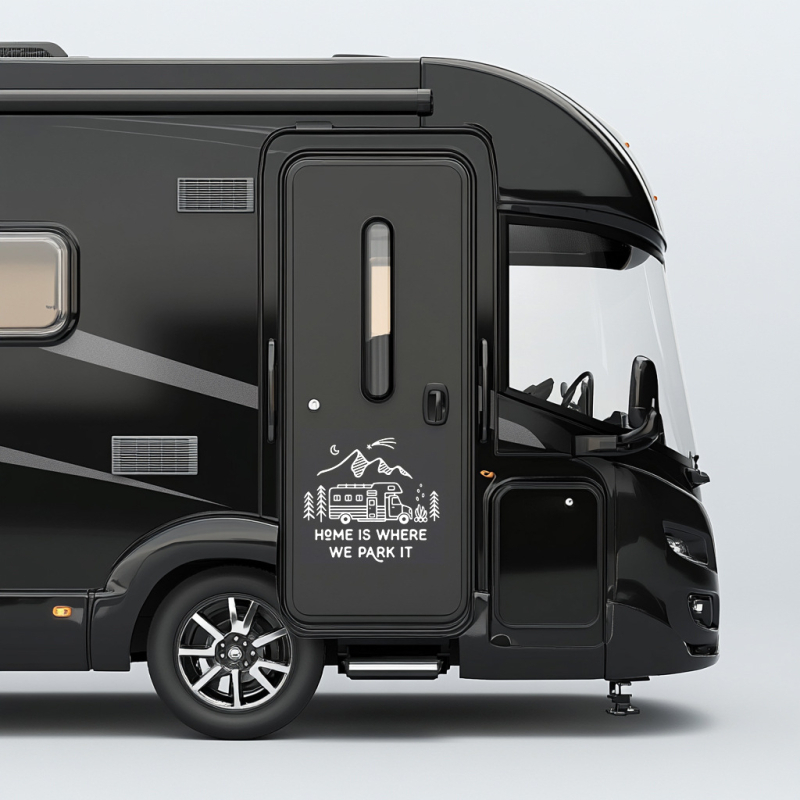 Autókarosszéria matricák – HDJWU vinil, ragasztóval felhelyezhető