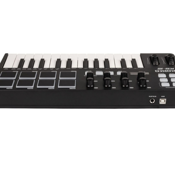 KOKKO KB-25 MIDI клавиатурен контролер, 25 клавиши, преносим пластмасов дизайн