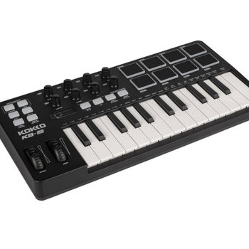 KOKKO KB-25 MIDI клавиатурен контролер, 25 клавиши, преносим пластмасов дизайн