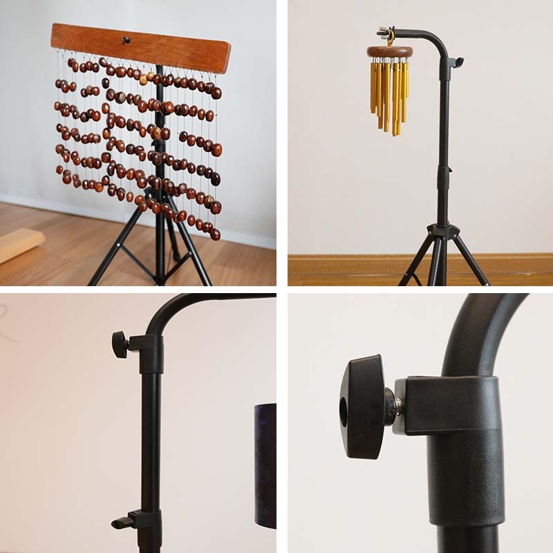Beam bracket wind chimes αξεσουάρ για μουσικά όργανα, δαπέδου τρίποδη στήριξη, αποσπώμενο, μοντέλο YSZJ-01, σίδηρος