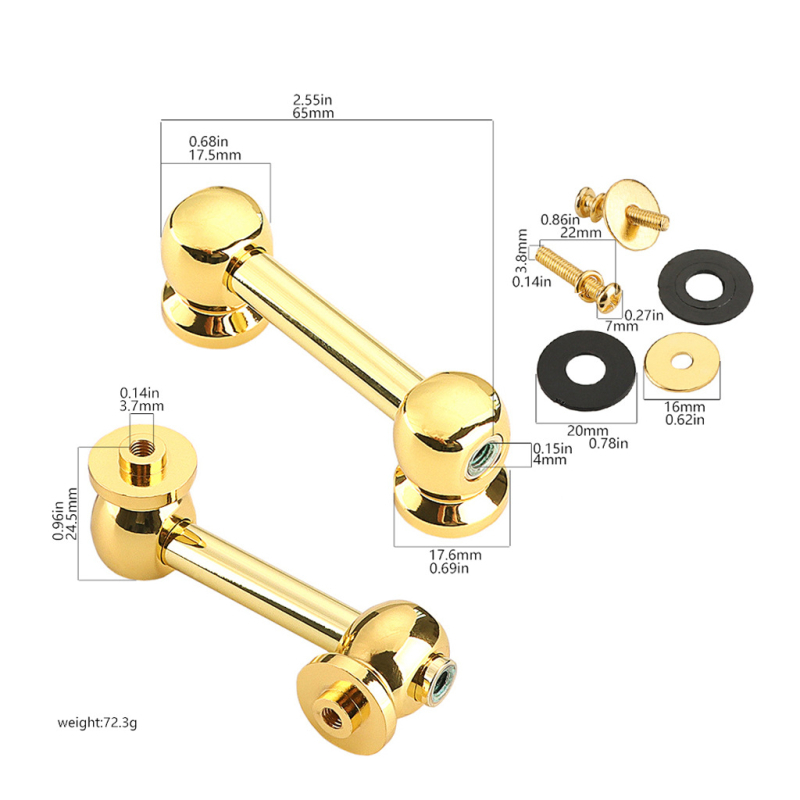 Drum Lug WC270, fém, 2 db