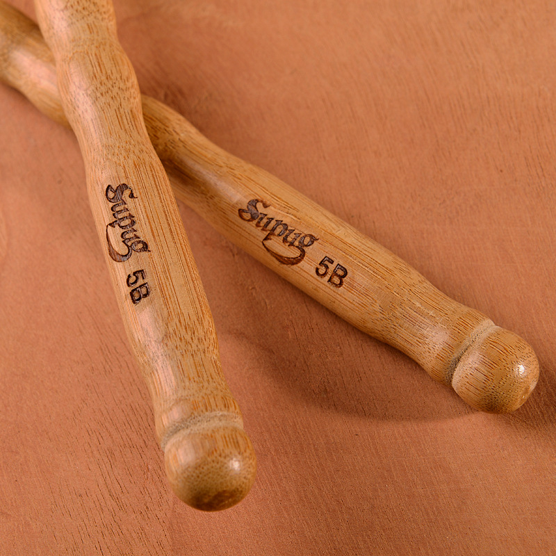 Supug bambusa bungas nūjiņas — ķirbja formas, neslīdošas, pāris, kartona iepakojums