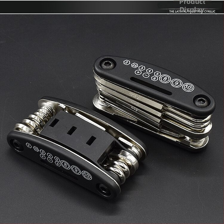 FEIR 16-в-1 инструмент за ремонт на велосипед, алуминиева сплав, мултифункционален комбиниран гаечен ключ