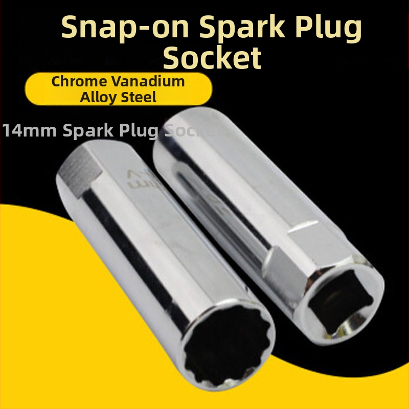 12-άκτων σωληνάκι για μπουζί, μαγνητικό, λεπτό, εργαλείο αποσυναρμολόγησης για αυτοκίνητα και μοτοσικλέτες